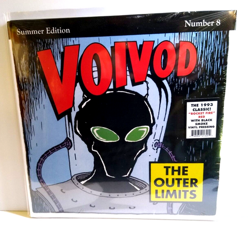 Voivod The Outer Limits Colored Vinyl LP Record Thrash Heavy Metal New Red Swirl