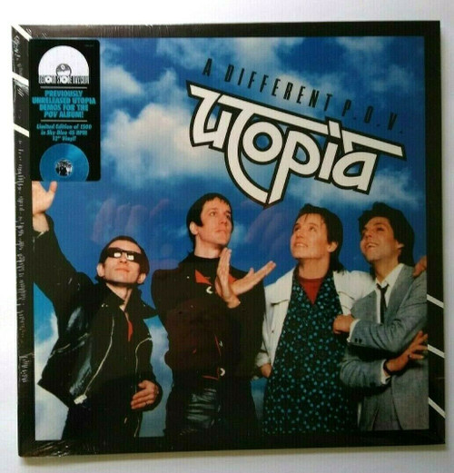 Utopia A Different Point of View Vinyl 12" Record Limited BLUE Todd Rundgren RSD