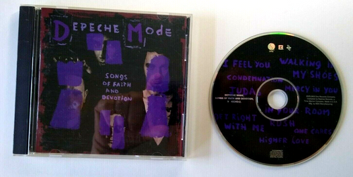 Depeche Mode Songs Of Faith And Devotion CD Album Synth-Pop Darkwave 1993
