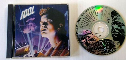 Billy Idol Charmed Life CD Album New Wave Punk Hard Rock 1990 Cradle Of Love