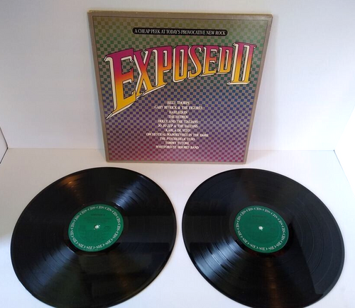 Exposed II Double Vinyl LP Record Album Psychedelic Furs OMD New Wave Post-Punk