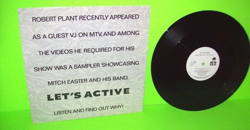 Let's Active ‎Every Dog Has His Day 12" Vinyl Record 1988 New Wave Indie Promo