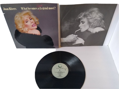 Joan Rivers ‎What Becomes A Semi-Legend Most 1983 Vinyl LP Record Comedy Geffen