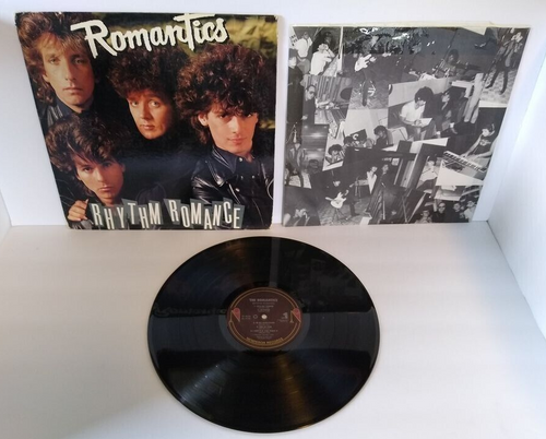 The Romantics ‎Rhythm Romance 1985 Vinyl LP Record Album Power Pop New Wave