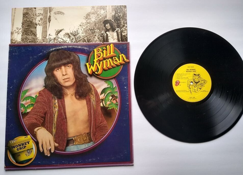 Bill Wyman ‎Monkey Grip 1974 Vinyl LP Record Album The Rolling Stones Pop Rock