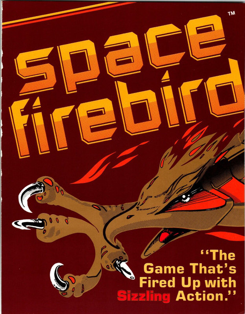 Space Firebird Arcade FLYER 1980 Original Retro Vintage Art Video Game Vintage