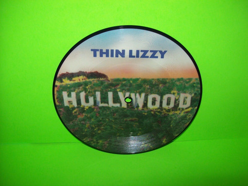Thin Lizzy Hollywood Down On Your Luck Picture Disc Vinyl Record UK Import