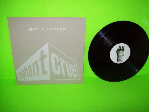 Hey Ø Hansen ‎– L'Éléphant Cruel Vinyl LP Record Electronic Abstract Germany