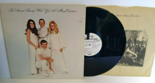 The Sinatra Family Wish You A Merry Christmas Vinyl LP Record Album 1969 Promo