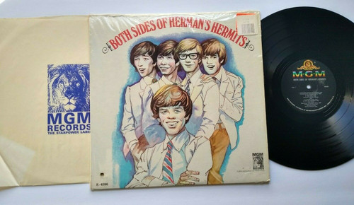Both Sides Of Herman's Hermits Vinyl LP Record 1966 For Love Bus Stop Pop Rock