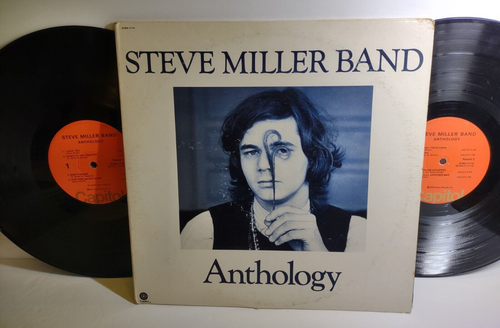 Steve Miller Band Anthology Double Vinyl LP Record Album 1972 Pop Classic Rock