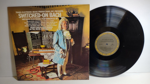 Wendy Carlos Switched-On Bach Vinyl LP Record Album Columbia Masterworks RARE ED