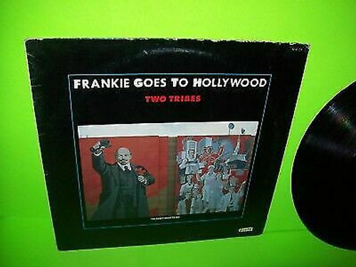 Frankie Goes To Hollywood ‎Two Tribes Vinyl 12" Record Synth-Pop New Wave JAPAN