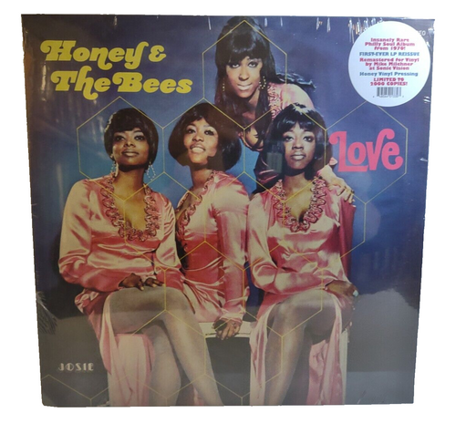 Honey & the Bees Love Vinyl LP Record Album Sealed Soul Funk Lt Brown Color Ltd