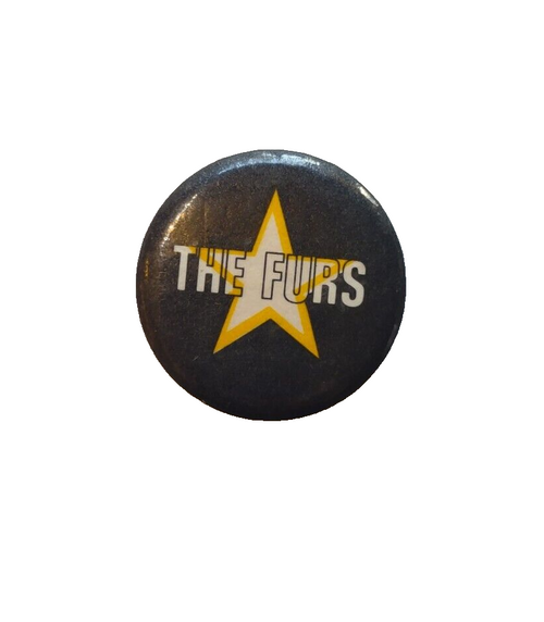 The Psychedelic Furs Badge Pinback Button Original UK New Wave Band Vintage