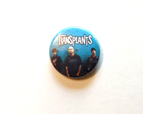 Transplants Badge Pinback Button Original Los Angeles Punk Rock Band Vintage