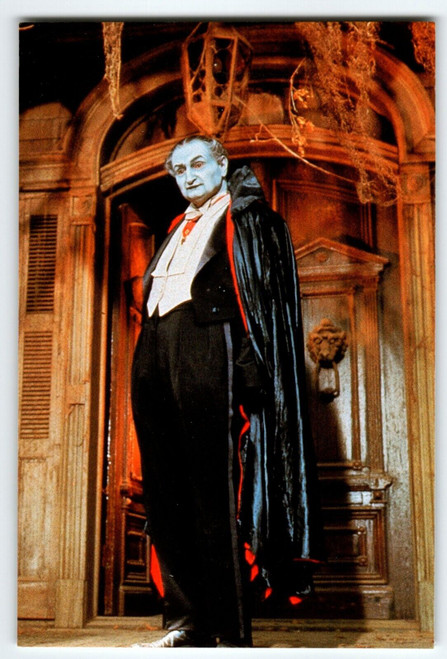 The Munsters Grandpa Al Lewis Postcard Chrome Continental Halloween Horror TV