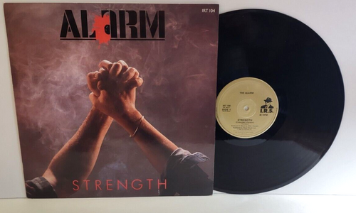 Alarm Strength 12" Vinyl EP Record 1st Pressing New Wave Pop Rock UK 3 Tracks