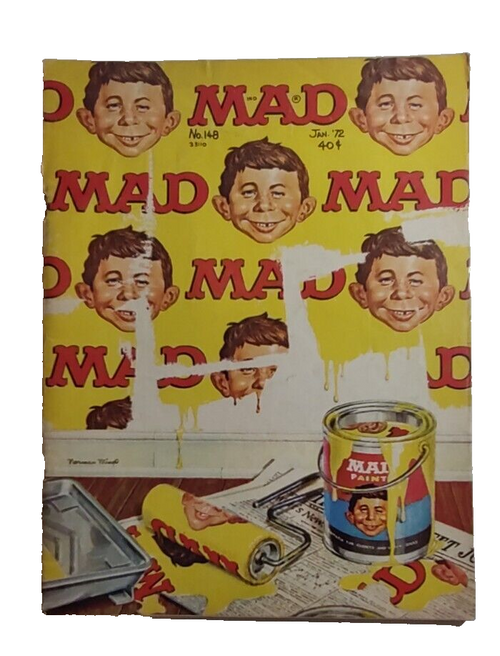 MAD Magazine Jan 1972 # 148 TV Parody Satire Peanuts Thanksgiving Day Parade
