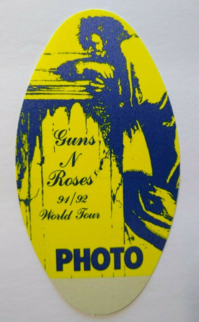 Guns N Roses Use Your Illusion Backstage Pass Original 1992 Hard Rock Concert