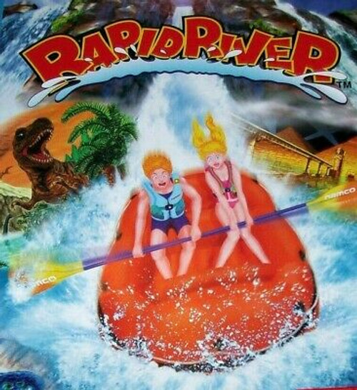 Rapid River Video Arcade Game FLYER 1997 Original UNUSED 8.5" x 11" Promo