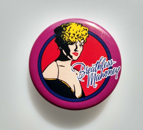Dick Tracy Madonna Breathless Mahoney Pinback Button Badge Disney Licensed Pin