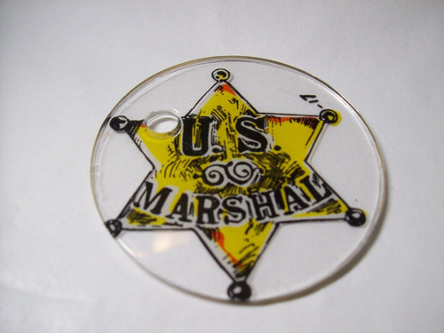 Maverick Original Pinball Machine Plastic Promo Key Chain US Marshall Data East