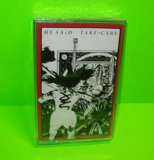 He Said Take Care SEALED Cassette Tape Album 1989 New Wave Synth Post-Punk Wire