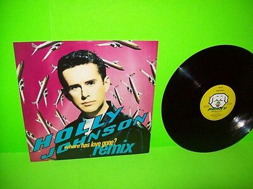 Holly Johnson ‎Where Has Love Gone Remix 12" Vinyl Record UK NM 1990 Synth-Pop