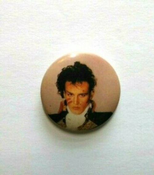 Adam Ant Prince Charming Glam Authentic Original Badge Pinback New Wave Punk Pop