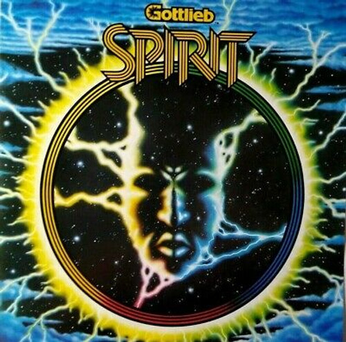 Spirit Pinball Flyer Original Gottlieb 1982 Game Fantasy Artwork Sheet Promo