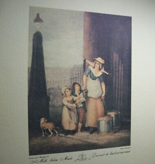 Cries Of London Art Print Milk Below Maids Engraved F Whealley RA Il Grifo Italy