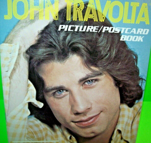 John Travolta Postcard Book 1978 Welcome Back Kotter Grease Saturday Night Fever