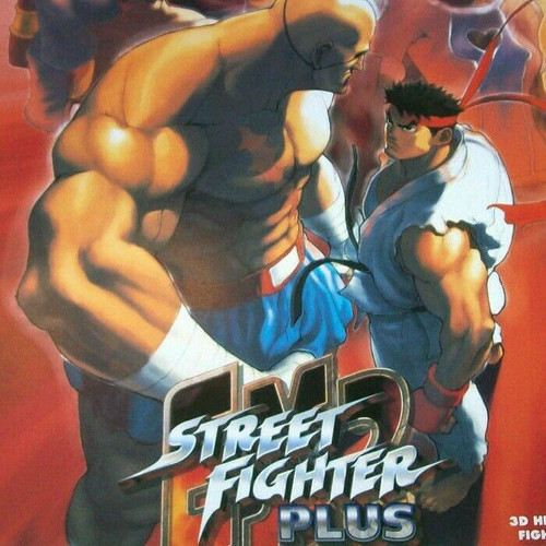 Capcom Street Fighter Plus EX2 Arcade FLYER Original 1999 NOS Foldout Art Print