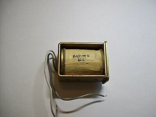 Rowe Solenoid Coil Assembly F-11505-D (12 ohms) Jukebox Assembly With Bracket
