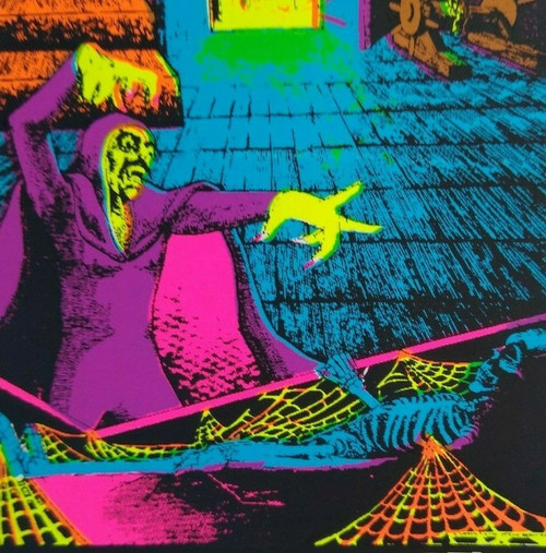 Psychedelic Mod Hippy Art Vintage THE SORCERER Pop Shot Sticker Tom Gatz Wizard Psychedelic Mod Hippy Art Vintage THE SORCERER Pop Shot Sticker Tom Gatz Wizard