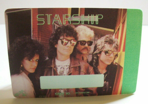 Starship Backstage Pass Knee Deep In The Hoopla Concert Tour Original Rock Gift