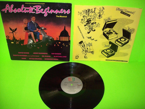 David Bowie Absolute Beginners Original Vinyl LP Record Album Music Club Edition Near Mint David Bowie Absolute Beginners Original Vinyl LP Record Album Music Club Edition Near Mint