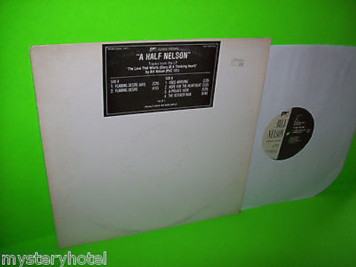 Bill Nelson Vinyl 12" EP Record Promo A Half Nelson Be Bop Deluxe Synth-Pop Art Rock New Wave