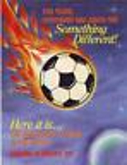 AG Soccer Ball Pinball FLYER 1991 Original NOS Promo Artwork Sheet Alvin G & Co