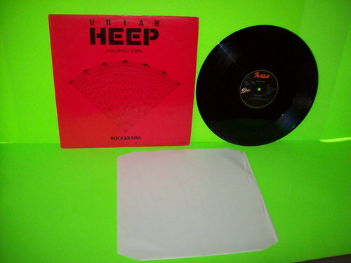 Uriah Heep Rockarama 1985 Vinyl 12" EP Record Hard Rock Heavy Metal Near Mint Holland