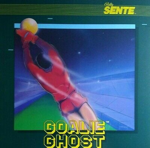 Goalie Ghost Bally Sente SAC I Arcade Flyer Original Video Game Artwork 1984