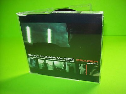 Gary Numan vs. Rico ‎– Crazier CD2 Synthpop Electronic Darkwave Industrial Goth