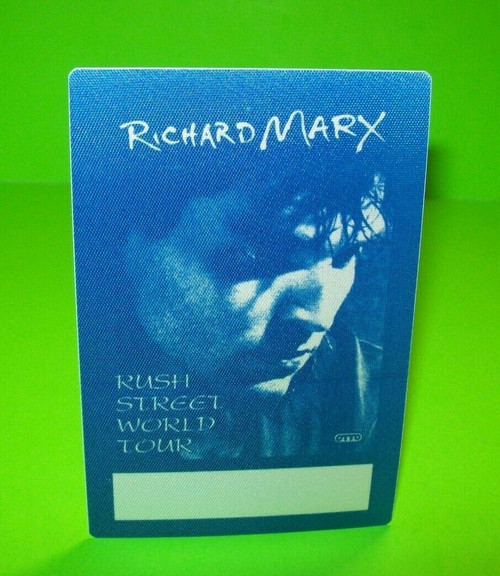 Richard Marx Rush Street World Backstage Pass Concert Tour Original '92 Pop Rock