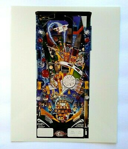 Williams No Good Gofers Pinball Photo Original NOS Promo Playfield View 1997