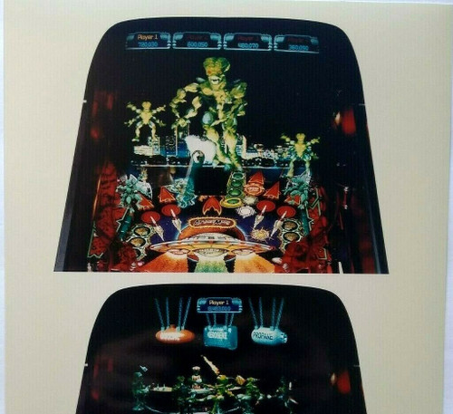 Revenge From Mars Pinball 2000 Photo Original NOS Promo Only Artwork Bally #2