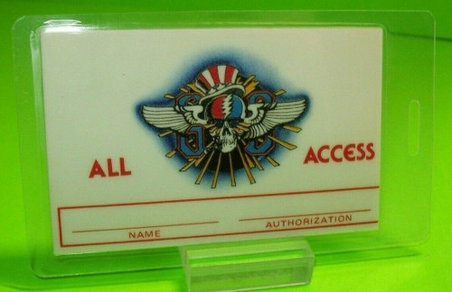 The Grateful Dead Back Stage Pass Original Great Rock Music Gift Rick Griffin