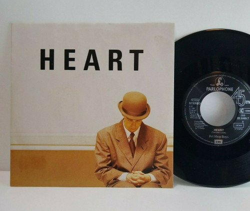 Pet Shop Boys Heart 7" Vinyl Record Synth-Pop Electro Import 1988 Neil Cover