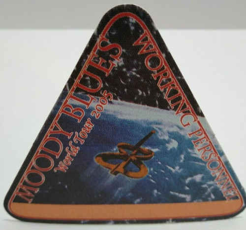 The Moody Blues Backstage Pass World Tour Original 2005 Rock Pop Guitar In Space