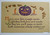 Antique Halloween Postcard Everett Studios Apple Seeds Poem Purple JOL Original